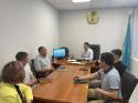 В филиале "Регистр судоходства" проведено мероприятие в честь празднования 30- летия государственных символов Республики Казахстан